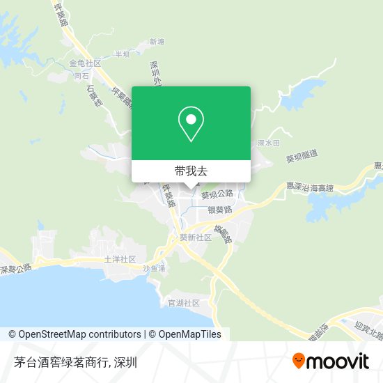 茅台酒窖绿茗商行地图