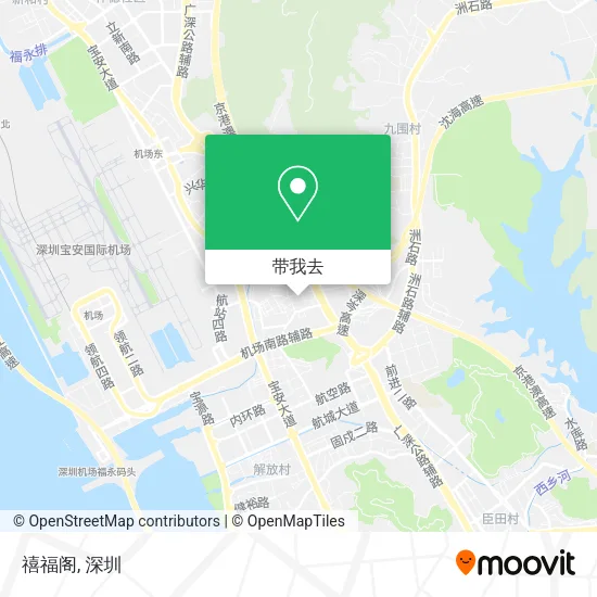 禧福阁地图