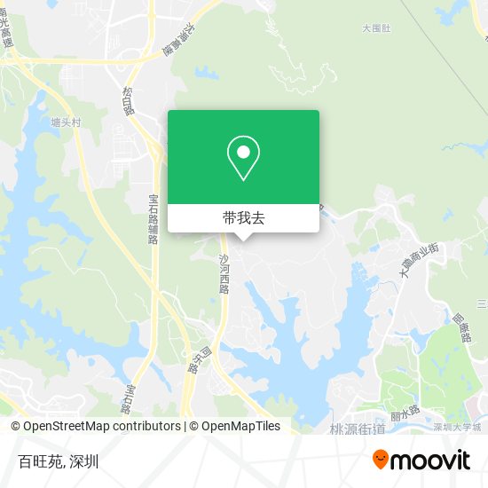 百旺苑地图