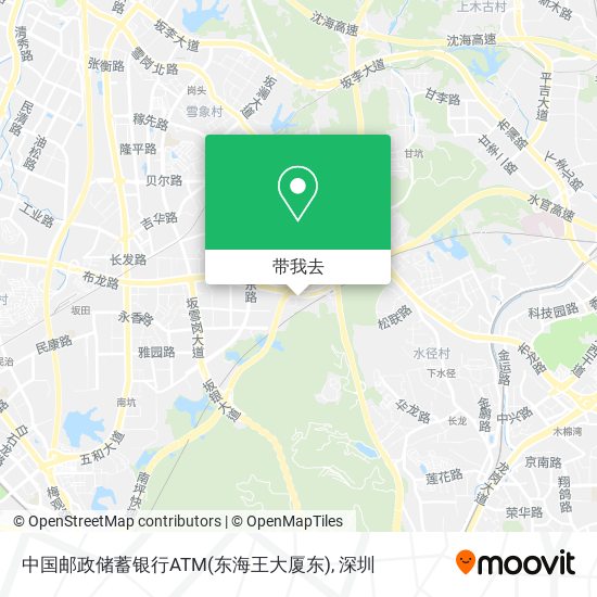 中国邮政储蓄银行ATM(东海王大厦东)地图
