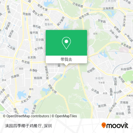 满园四季椰子鸡餐厅地图