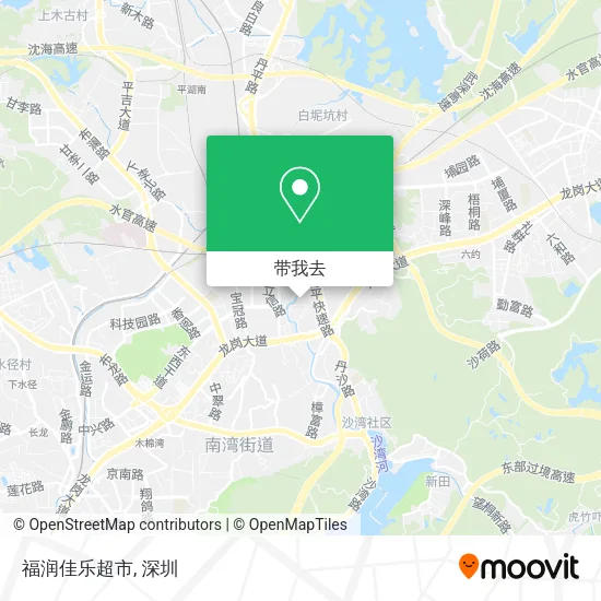 福润佳乐超市地图