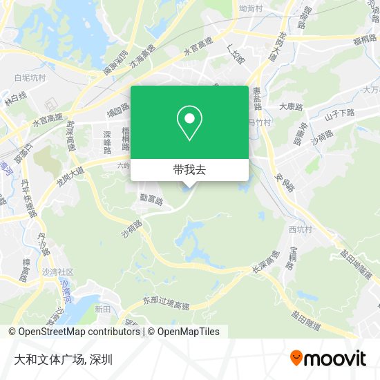 大和文体广场地图