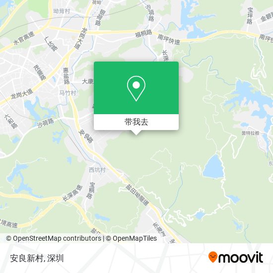 安良新村地图