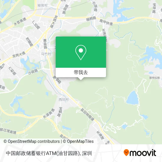 中国邮政储蓄银行ATM(油甘园路)地图
