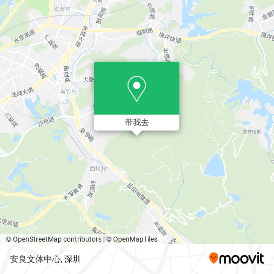 安良文体中心地图