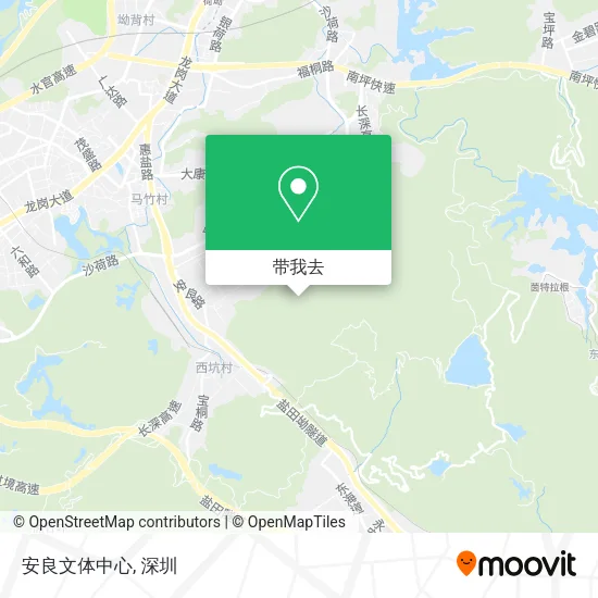 安良文体中心地图