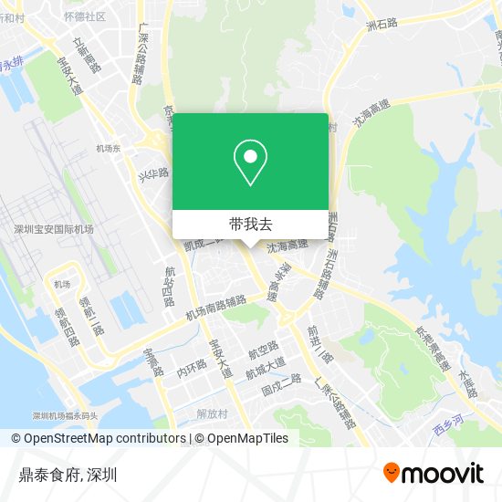 鼎泰食府地图