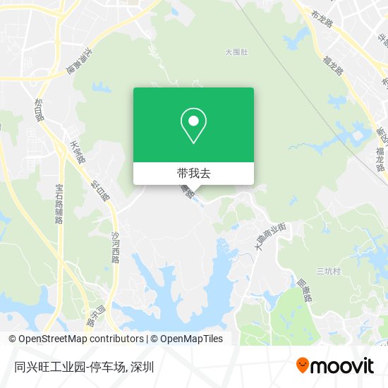 同兴旺工业园-停车场地图