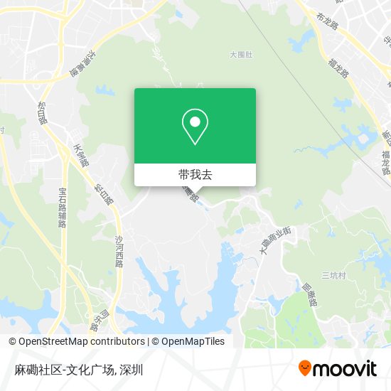 麻磡社区-文化广场地图
