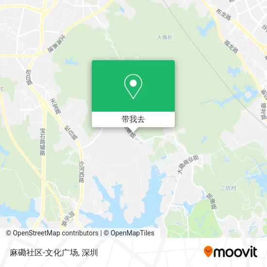 麻磡社区-文化广场地图