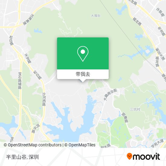 半里山谷地图