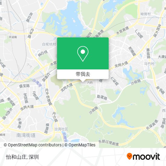 怡和山庄地图