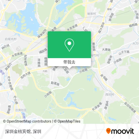 深圳金桔宾馆地图