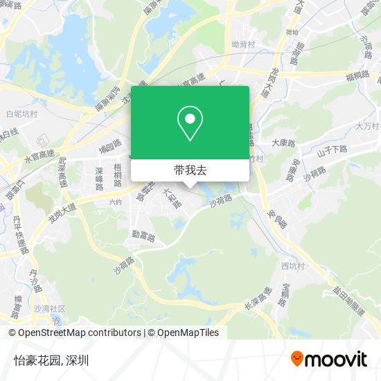 怡豪花园地图