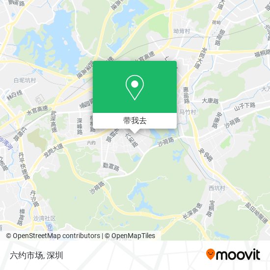 六约市场地图