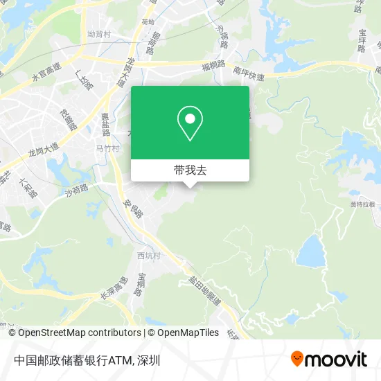 中国邮政储蓄银行ATM地图