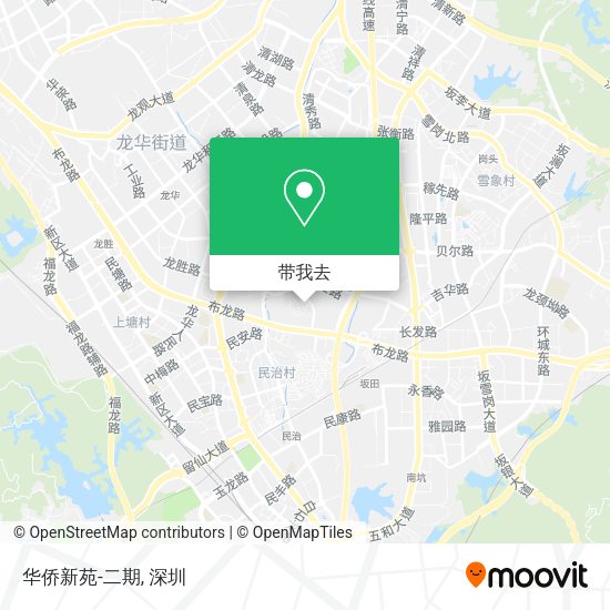 华侨新苑-二期地图