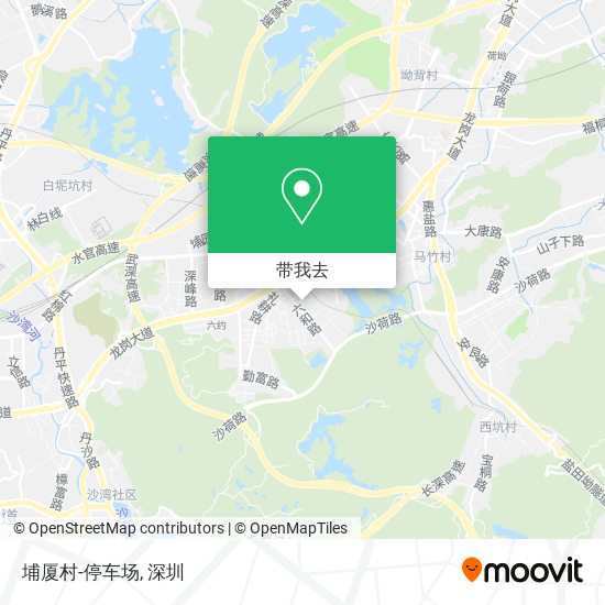 埔厦村-停车场地图