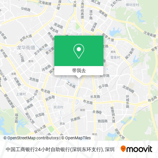 中国工商银行24小时自助银行(深圳东环支行)地图