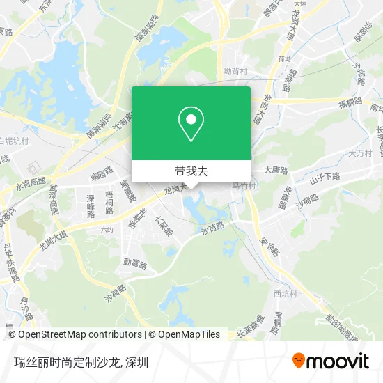瑞丝丽时尚定制沙龙地图