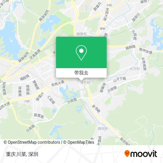 重庆川菜地图