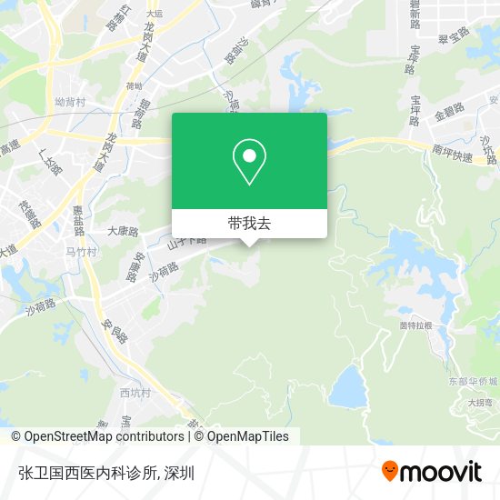 张卫国西医内科诊所地图