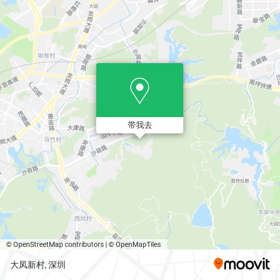 大凤新村地图