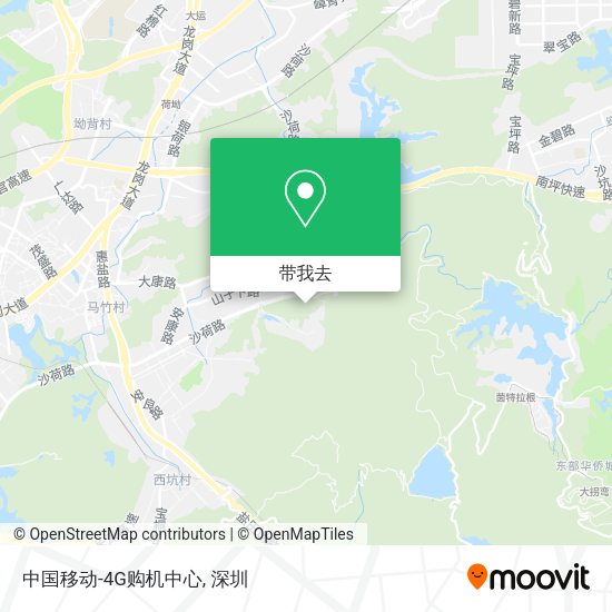 中国移动-4G购机中心地图
