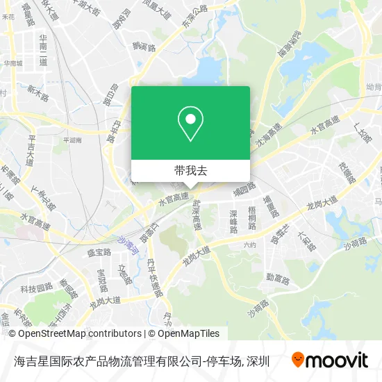 海吉星国际农产品物流管理有限公司-停车场地图