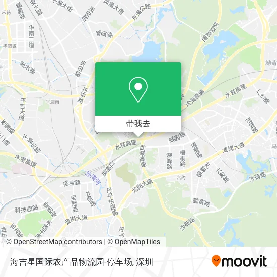 海吉星国际农产品物流园-停车场地图