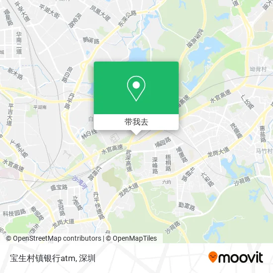 宝生村镇银行atm地图