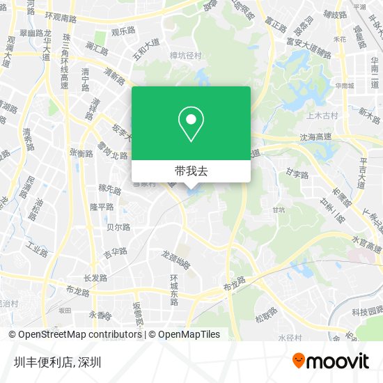 圳丰便利店地图