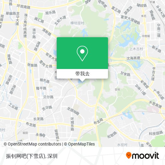 振钊网吧(下雪店)地图