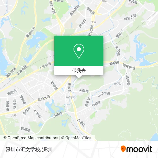 深圳市汇文学校地图