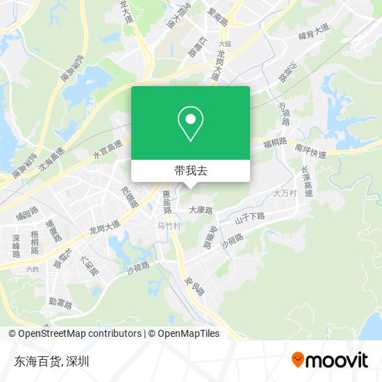 东海百货地图