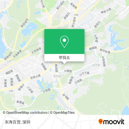 东海百货地图