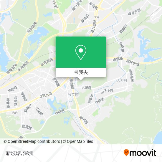 新坡塘地图