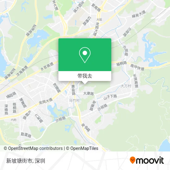 新坡塘街市地图