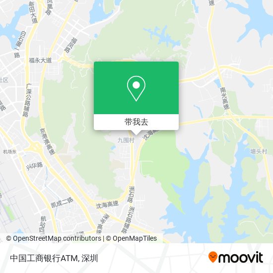 中国工商银行ATM地图