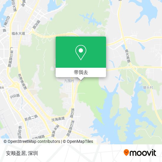 安顺盈居地图