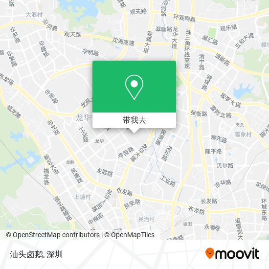 汕头卤鹅地图