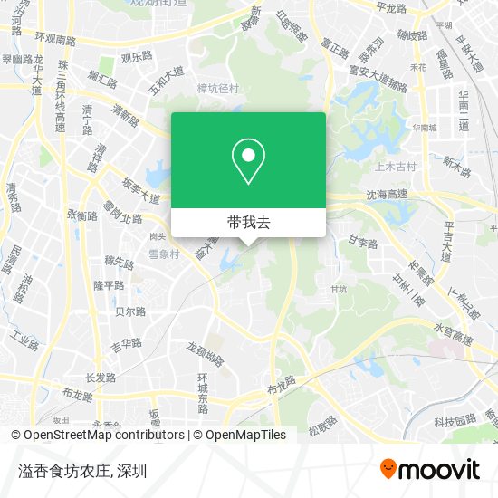 溢香食坊农庄地图