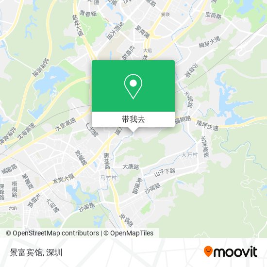 景富宾馆地图