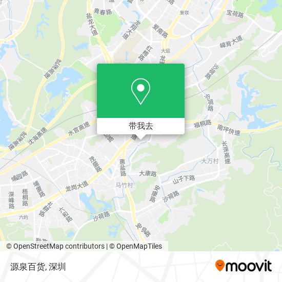 源泉百货地图