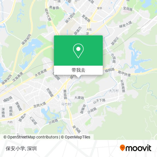 保安小学地图
