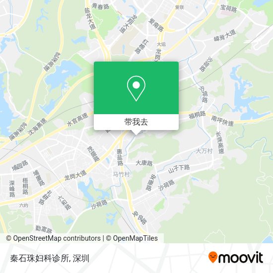秦石珠妇科诊所地图