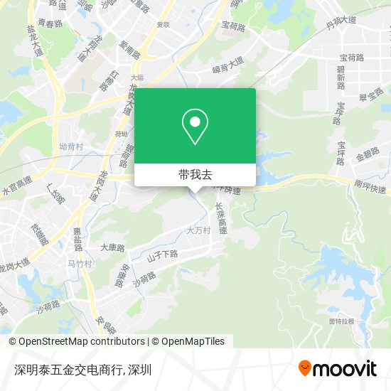 深明泰五金交电商行地图