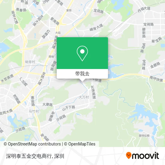 深明泰五金交电商行地图