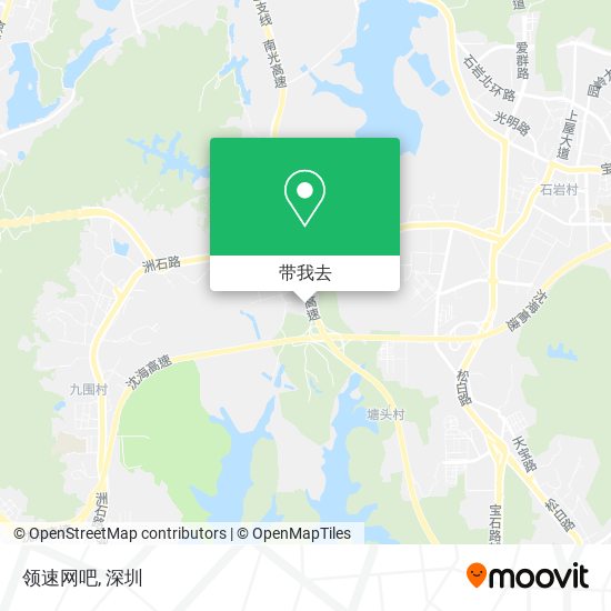 领速网吧地图
